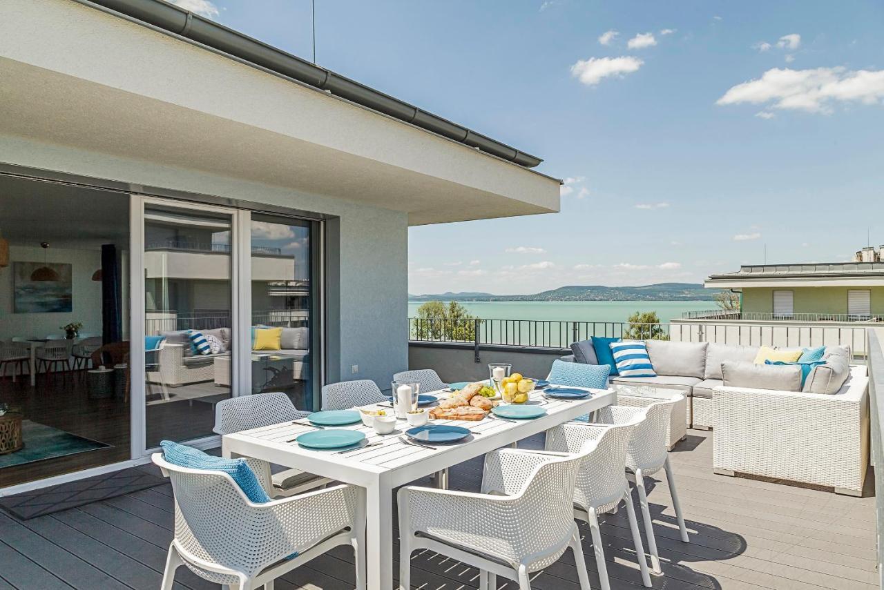 Blue Apartments Balatonlelle Exterior photo